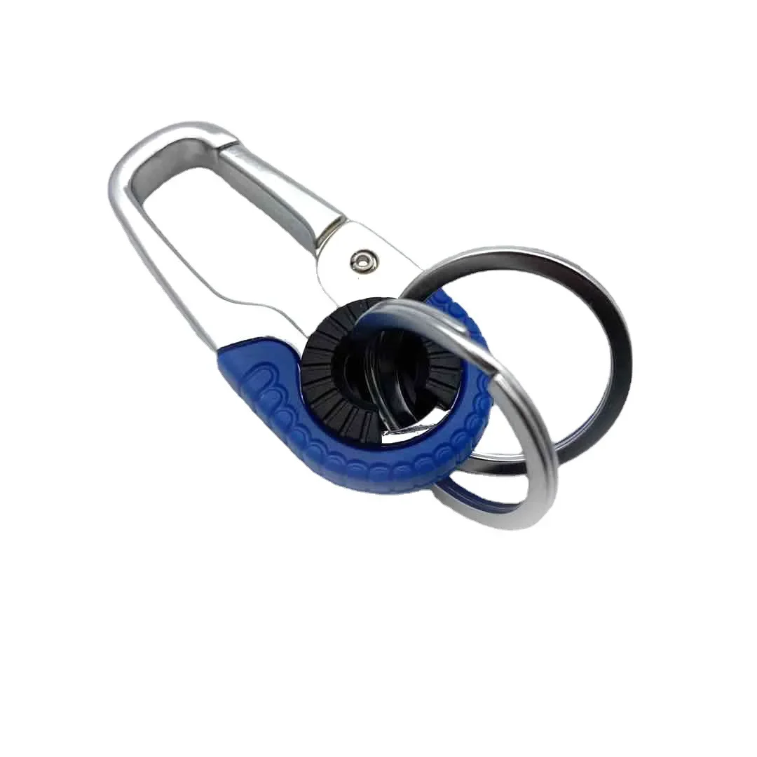 Carabiner Keychain Camping Climbing Hiking Outdoor Sports Safety Buckle Keychain Zinc Alloy Keychain Ring Climbing Equipment