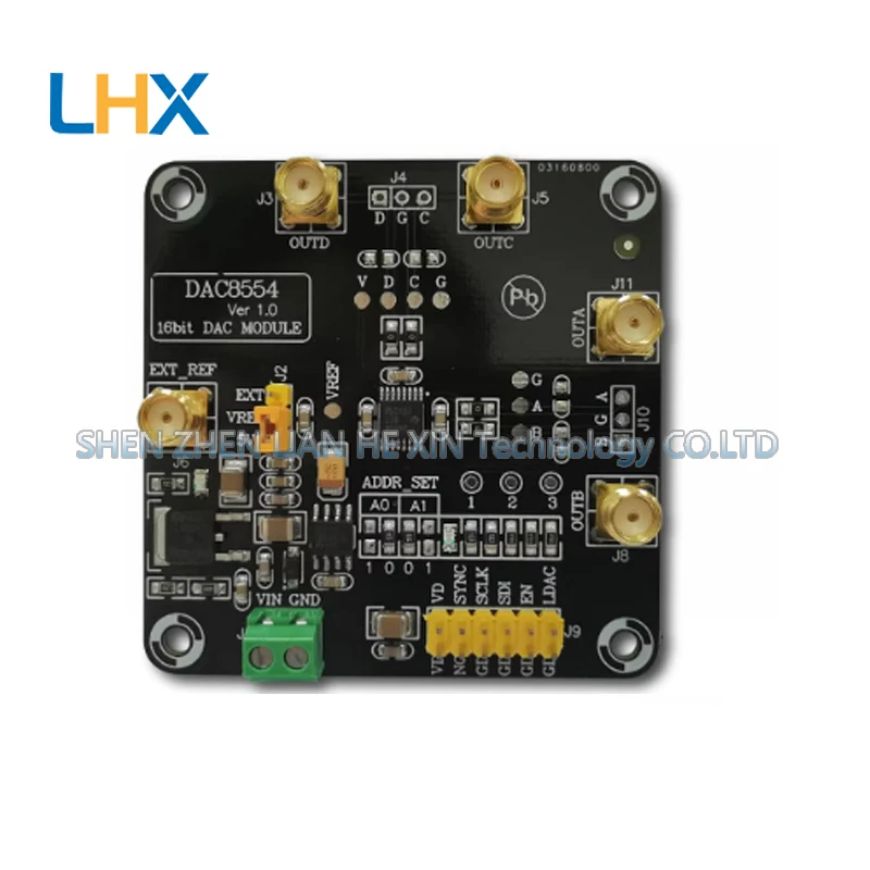 

DAC8554 DAC8554IPW 16-битный высокоточный цифро-аналоговый преобразователь (ЦАП) для 0-5В, 4 канала