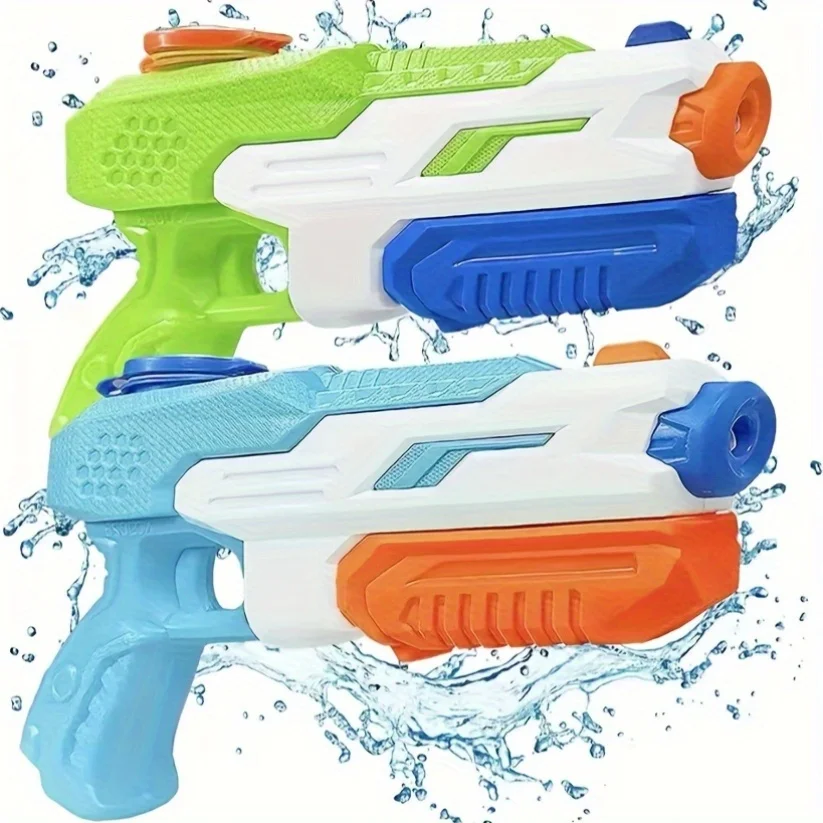 Pistolet à eau de haute portée pour enfants, outil de combat aquatique de plage en plein air, jouet créatif d'anniversaire pour garçon, cadeaux d'été