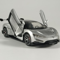 1:32 BYD Look Up U9 Pure Electric Performance Supercar Alloy Metal Diecast Model Car Cafe Interior Decoration Ornaments Present