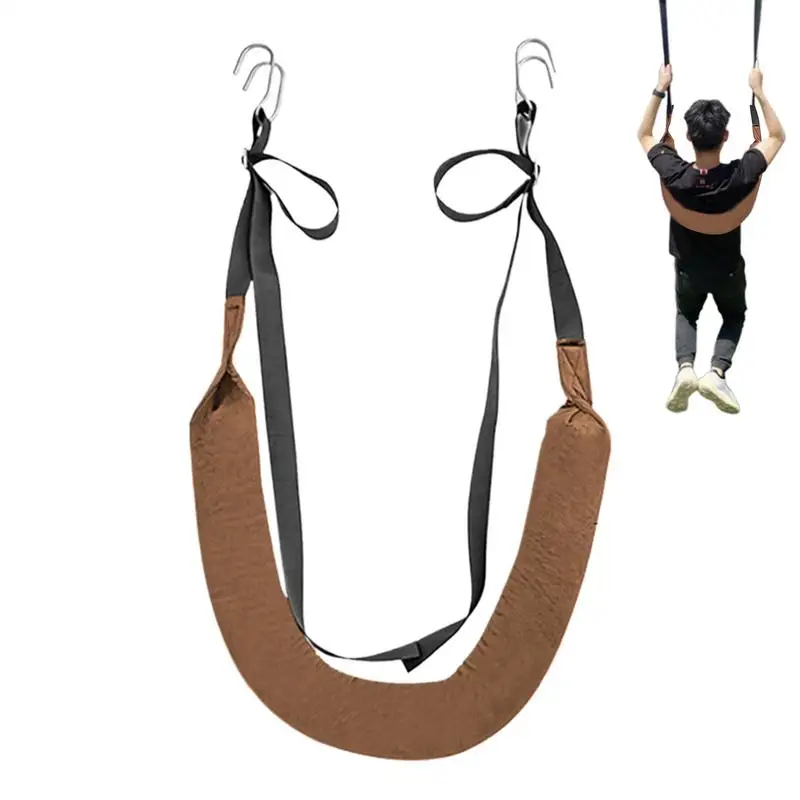 

Lumbar Traction Belt Neck Lumbar Disc Traction Device portable Lumbar Stretcher Adjustment Suspension Belt Lower Back Relaxation