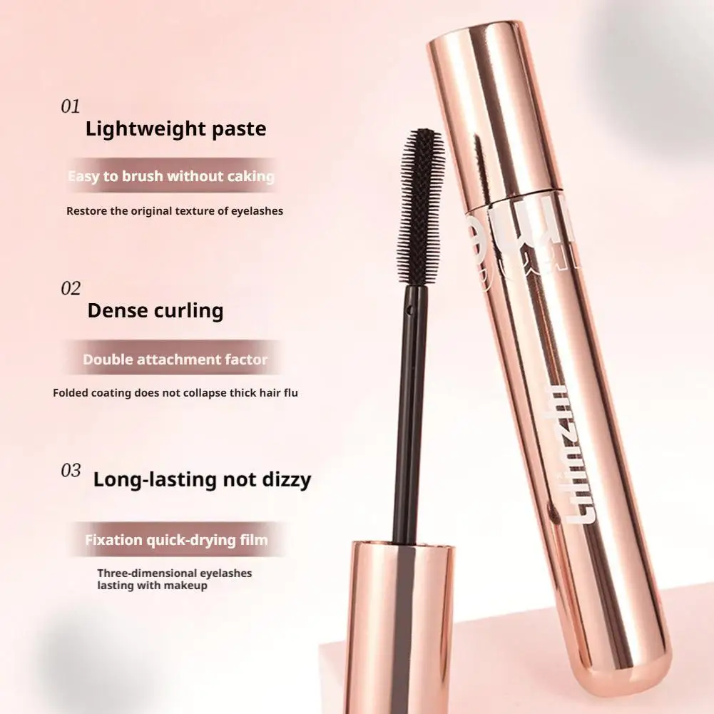Lasting Lashes เหงื่อมาสคาร่ากันน้ําไม่มีรอยเปื้อนมาสคาร่ายาวเครื่องสําอางเซ็กซี่แต่งหน้า Curling Extensions ขนตา