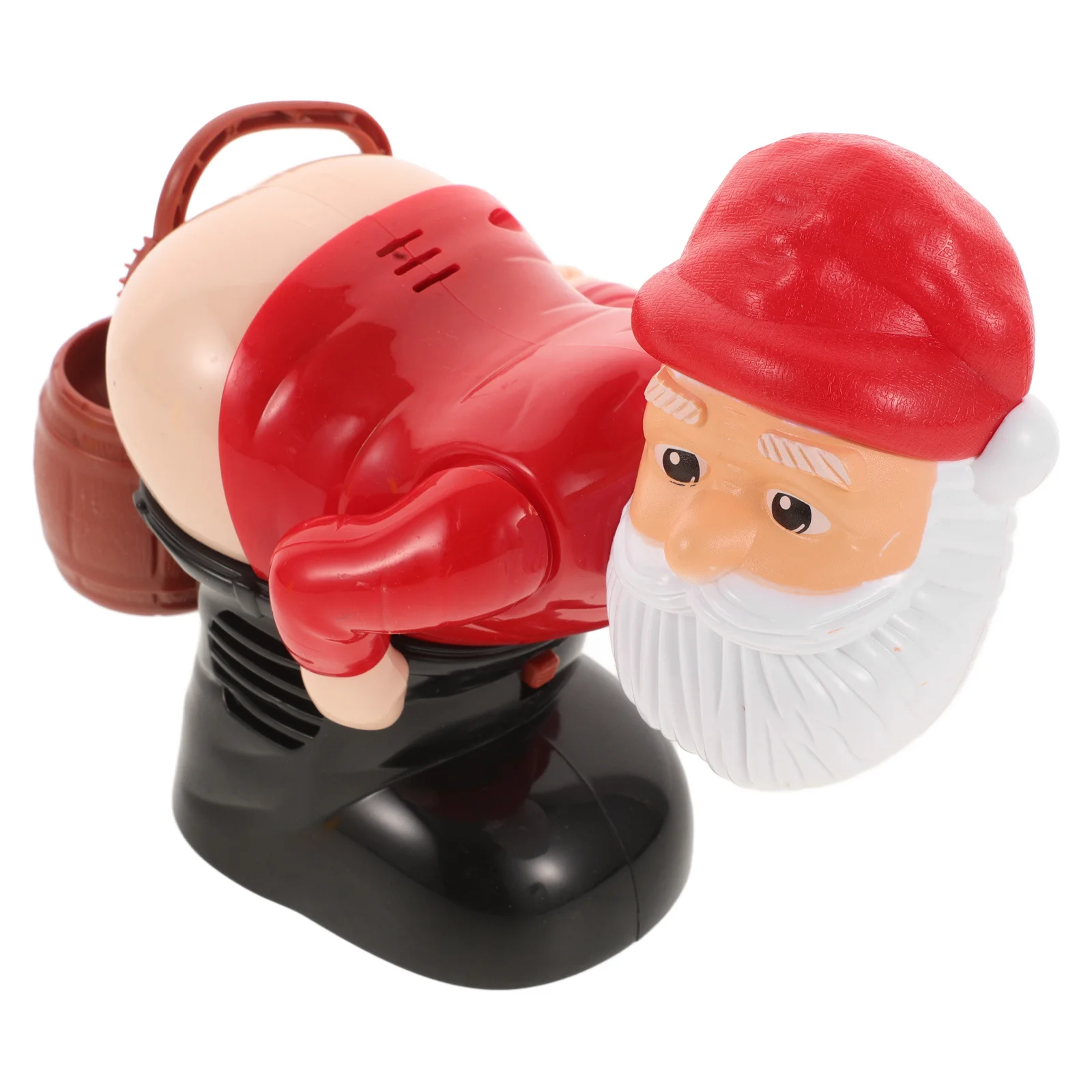 Machine à bulles de pet, Design du père noël, rehausseur d'atmosphère de noël, amusant pour enfants et adultes, accessoire de jeu en plein air