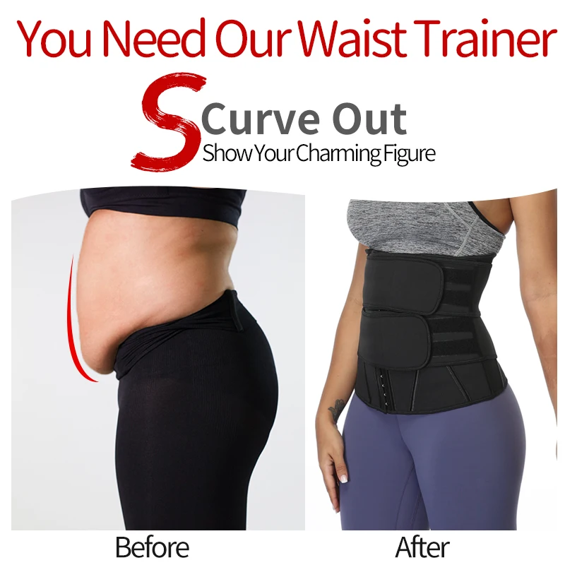 Taille Trainer Bauch Abnehmen Mantel Reduzierung Hüftgürtel Gewicht Verlust Shapewear Bauch Shapers Modellierung Gürtel Frau Körper Former Korsett