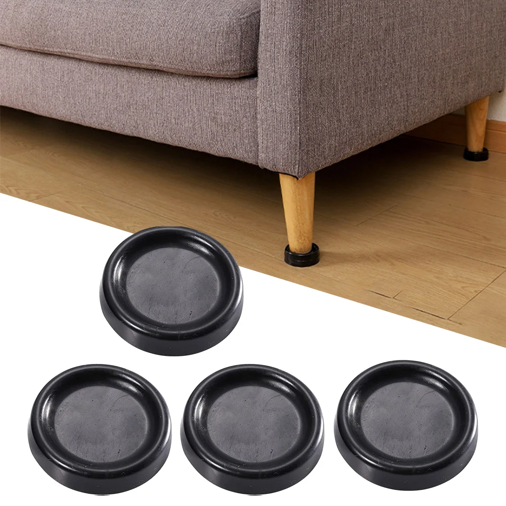 أجزاء أقدام مضادة للاهتزاز للغسالة 4 وسادات مطاطية بتصميم خلية النحل لتقليل الضوضاء ودعم الأجهزة الآمنة