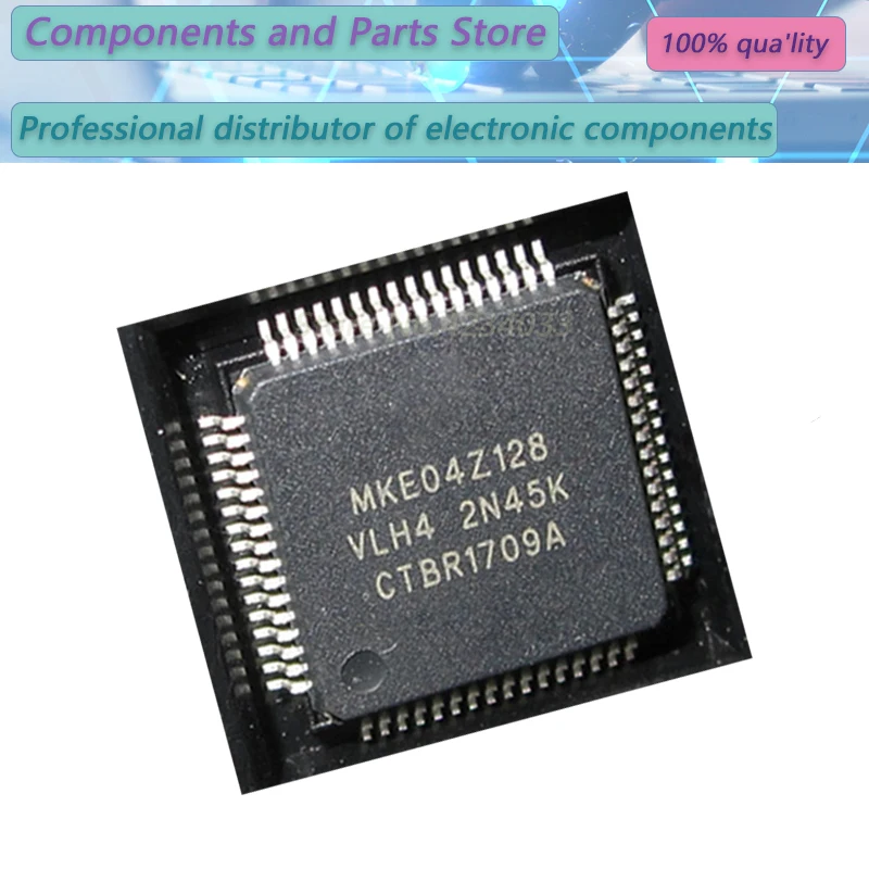 1-10PCS  MKE04Z128VLH4  MKE04Z128VLH  MKE04Z128V  LQFP64  NEW100%  MKE04  Z128VLH4