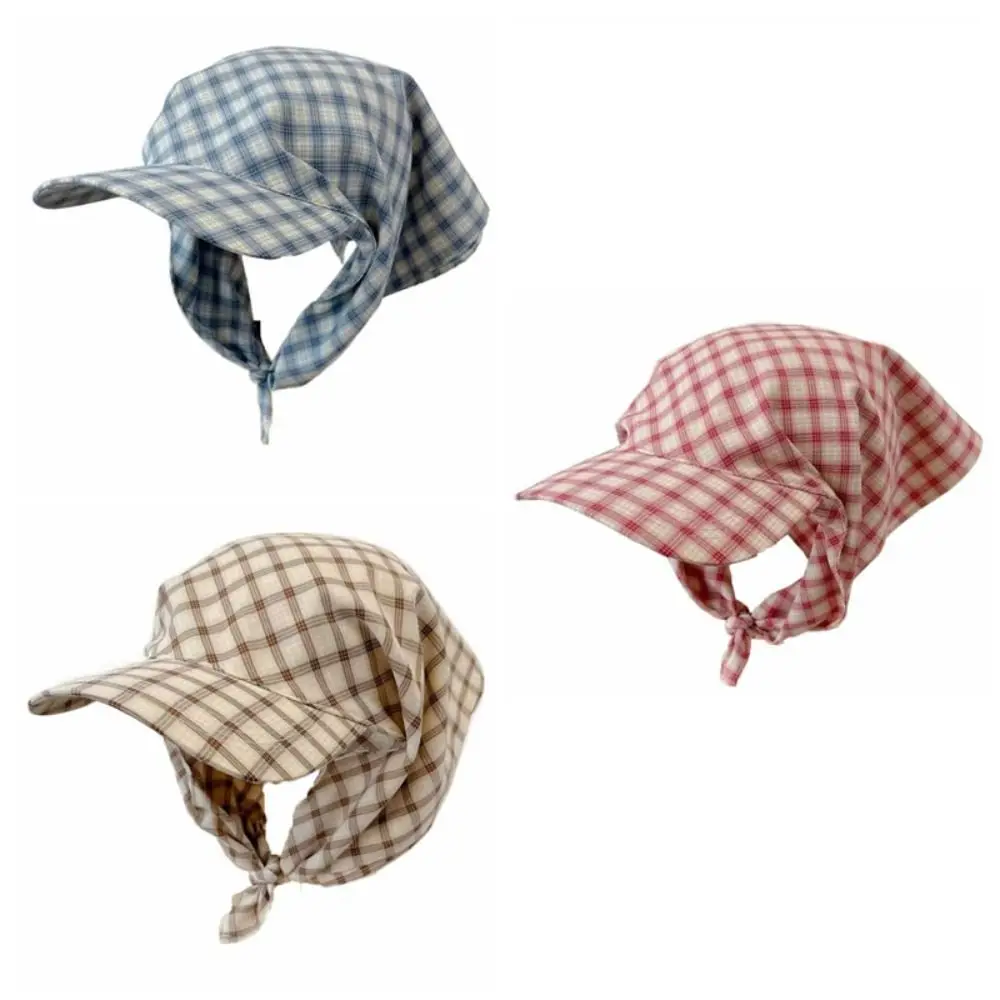 النمط الريفي الحجاب قبعة بيسبول واقية من الشمس منقوشة مثلث الحجاب قبعة قبعة واقية من الشمس وشاح بلغت ذروتها قبعة Strappy باندانا قبعة السفر #6