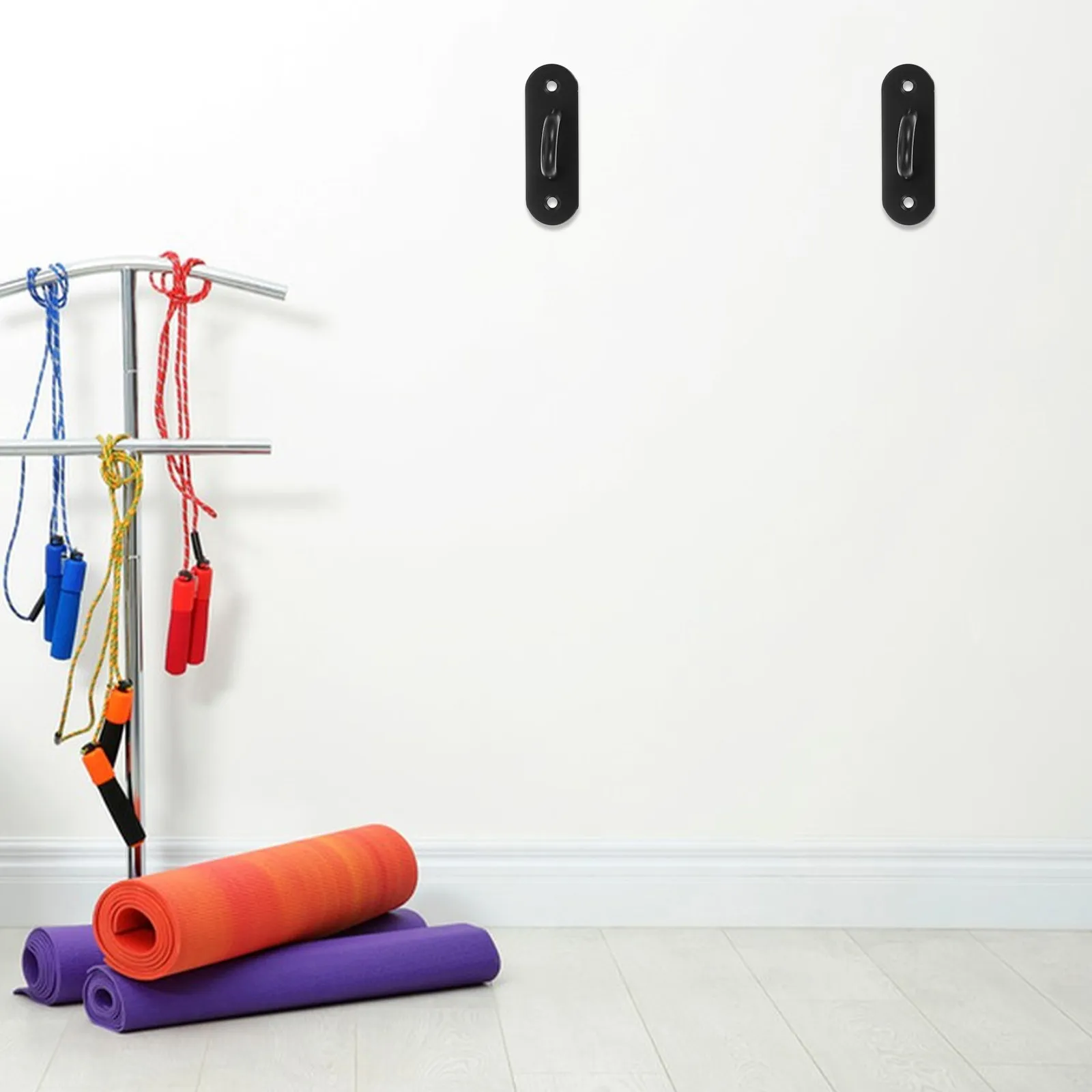 3Pcs Multi-Functional Stainless Steel Wall Hook for Resistance Bands Yoga Swing Hammock Heavy Duty Use