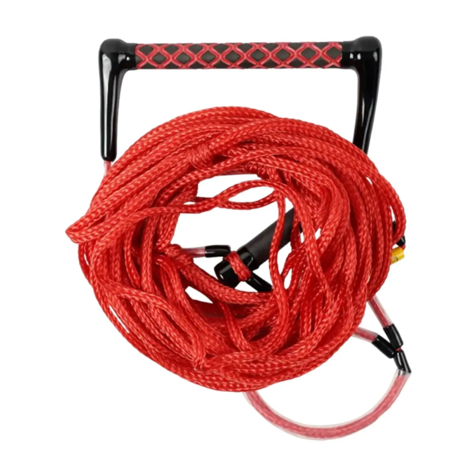 

Веревка для вейкборда для водных видов спорта длиной 75 футов для досок с лодкой, многофункциональная портативная буксирная ручка из ЭВА