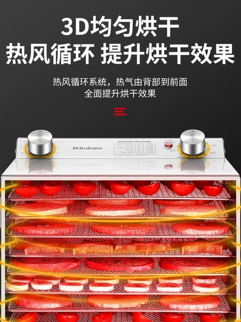 Dehydrat oren Trocken frucht Maschine Trockner Box Lebensmittel Haushalt große kleine Nahrung Haustier Snacks Trocken früchte Trocken früchte Luft trocknungs maschine