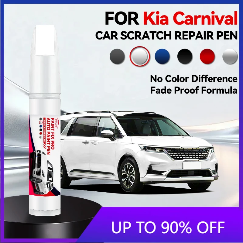 Herramienta de accesorios para coche Kia Carnival, bolígrafo para reparación de pintura, eliminador de arañazos, accesorios para automóvil, Aurora Black ABP Pearl