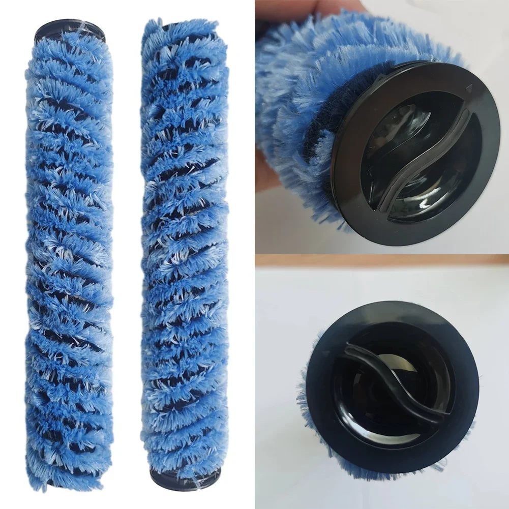 2Pcs Microfiber Brush Set Replacement XV1793/01 For AquaTrio Cordless 9000 Series XW9385 XW9383 XW9382 Ultra Soft Parts