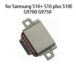 1pc for SamSung Galaxy S10 S10+ S10plus S10E G9700 G9750 Charging Data Port Socket Parts USB  Jack Connector Mobile Accessories