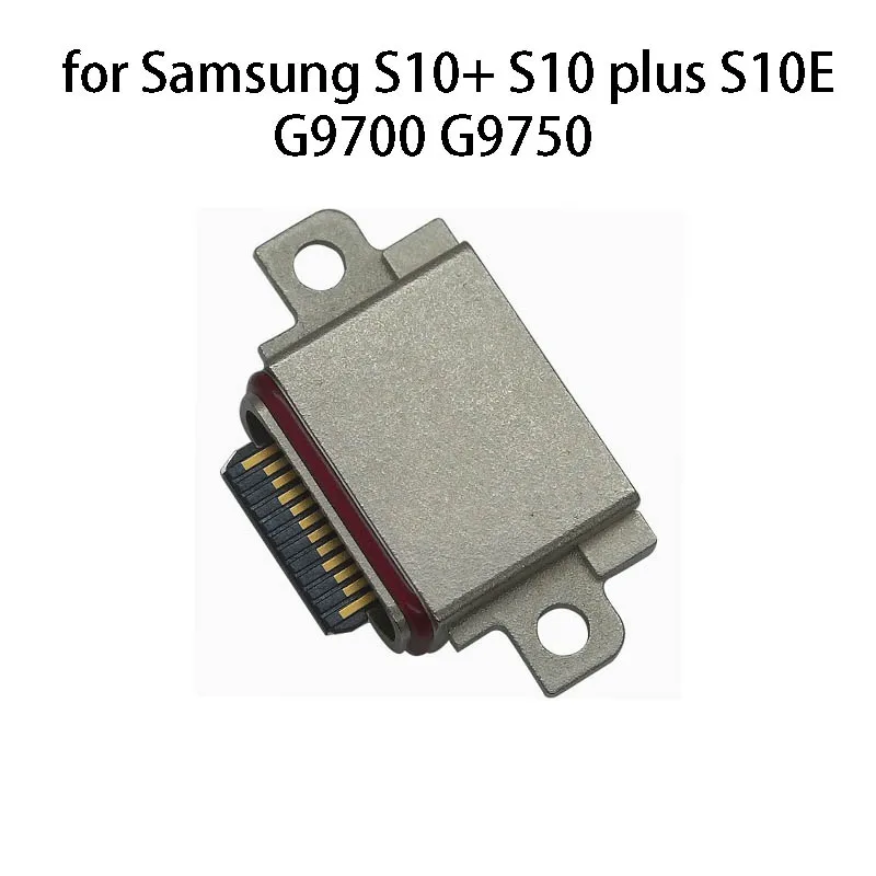 1pc for SamSung Galaxy S10 S10+ S10plus S10E G9700 G9750 Charging Data Port Socket Parts USB  Jack Connector Mobile Accessories