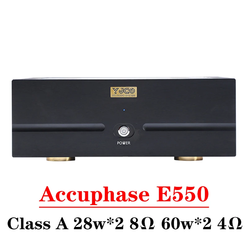 

60w*2 Accuphase E505 FET 2-channel Class A Power Amplifier High Power Low Distortion 2pcs 1000w Transformer HIFI Amplifier Audio