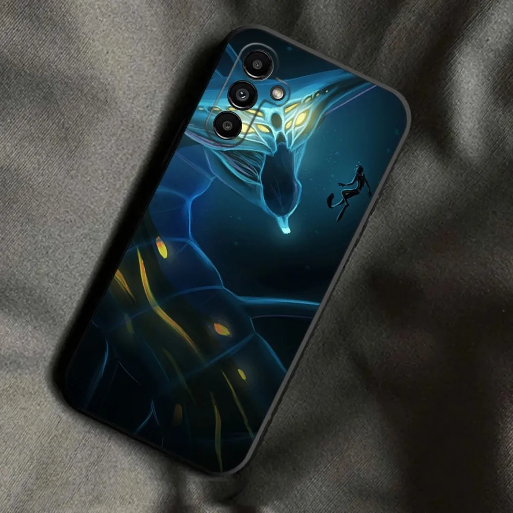Subnautica Game Phone Case For Samsung Galaxy A13,A21s,A22,A31,A32,A52,A53,A71,A80,A91 Soft Black Phone Cover image 6