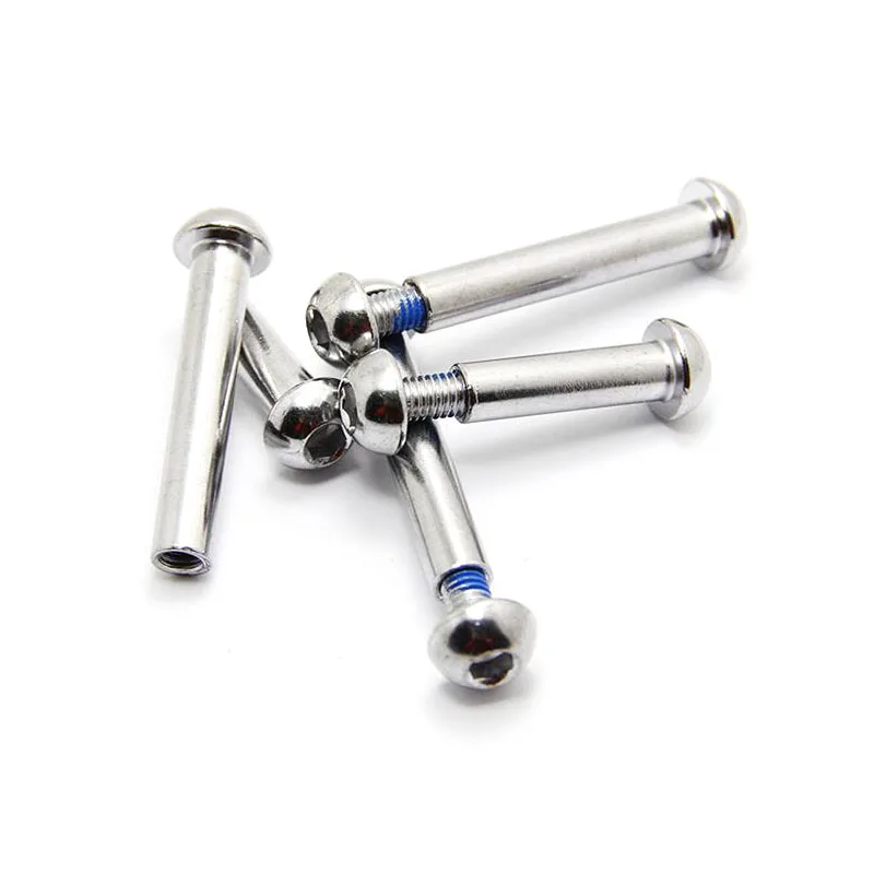 Kalosse M8 Suspension Screw Mountain Bike Shock Screws Bike Bolts Carbon Steel Strong Screws