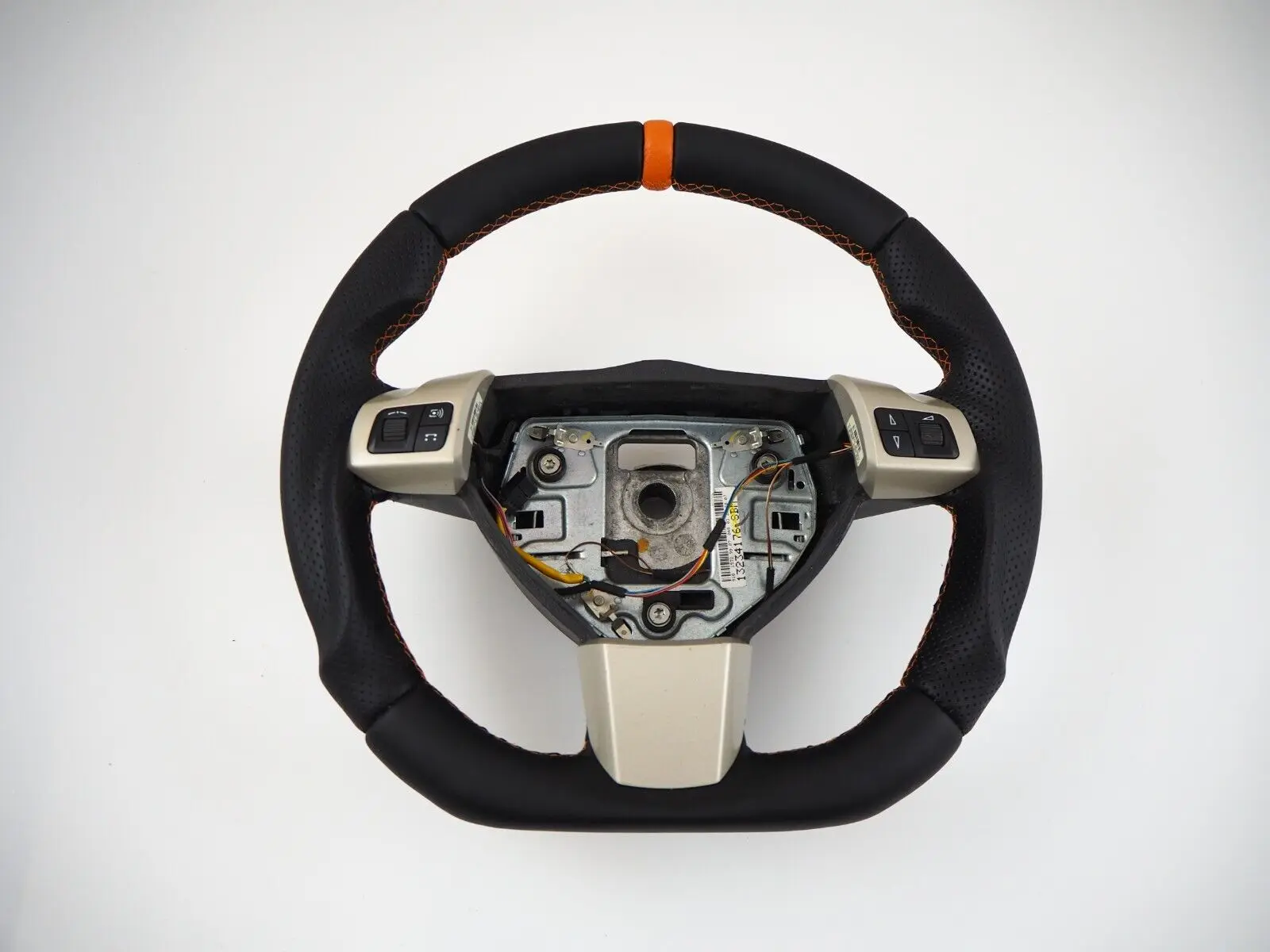 For VAUXHALL OPEL ASTRA H III VXR Flat bottom Steering wheel included Volante