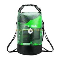 U1JC 10L 20L Waterproof Dry Bag Pack Swimming Rafting Kayaking River Trekking Floating Sailing Canoing Boating Storage Backpack
