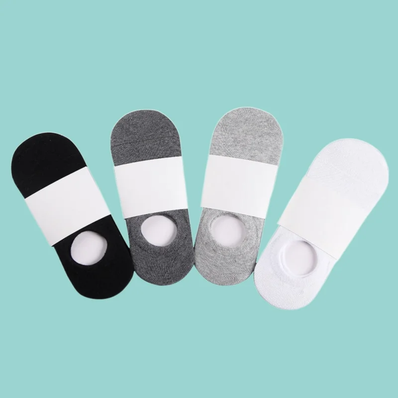 

5/10 Pairs Top Quality Summer Thin Low-cut Shallow Cotton Women's Socks Sweat-absorbent Boat Socks Mesh Silicone Invisible Socks