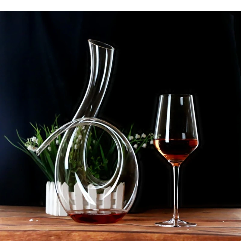 

Хрустальный стеклянный графин для вина, прозрачный набор для шампанского, семейный набор для вечеринки, скандинавская бутылка, свадебный подарок