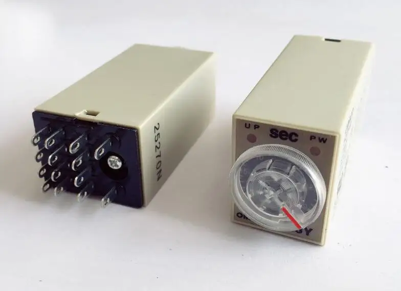 1S~60Min H3Y-2 H3Y-4 Power On Time Delay Relay Solid-State Timer 3Min 12V/24V/36V/110V/220V/380V