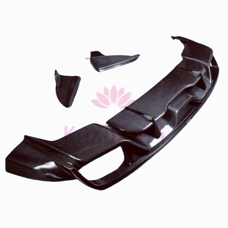 

For the Porsche Cayenne 9Y0 SUV TK Style Carbon Fiber Rear Bumper Rear Diffuser Body Kit Front Bumper Edge Side Skirts