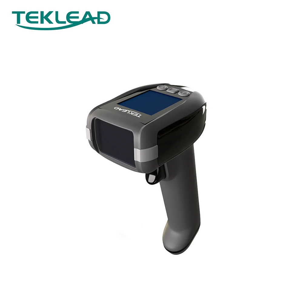 Supermarket and Retail shop use Handheld Convenient 1D 2D Wireless Barcode Scanner With Screen Display