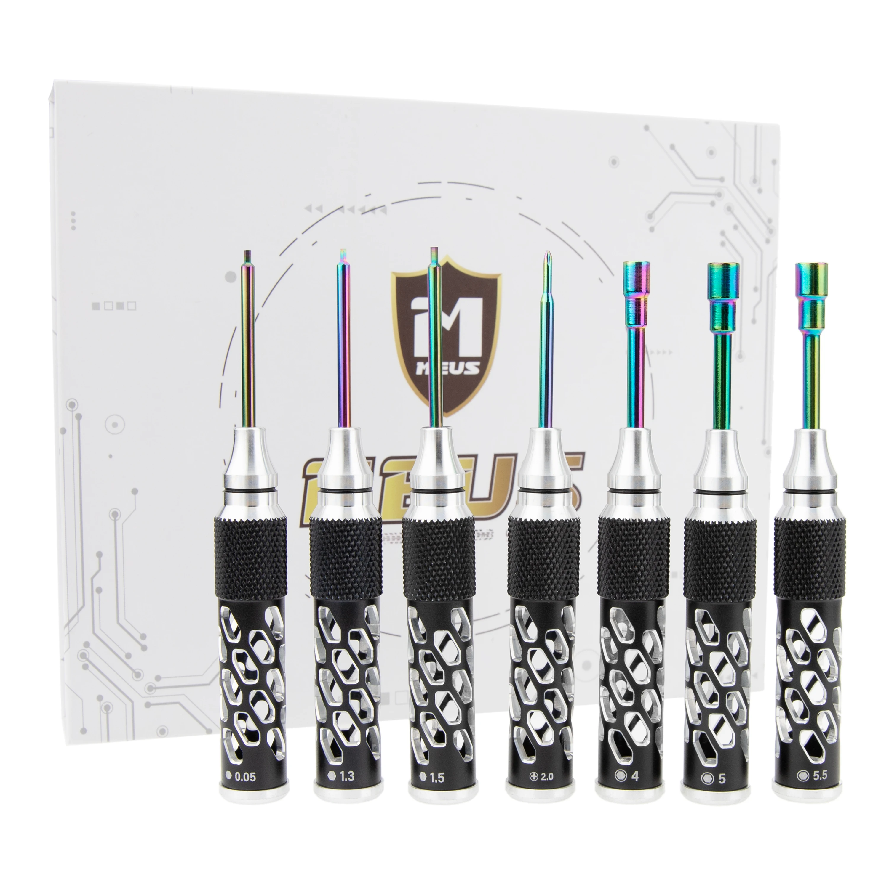 

Набор инструментов для шестигранной отвертки MEUS RACING RC для осевого 1/24 SCX24 Traxxas 1/18 TRX4M 1/18 1/24 RC Crawler Car