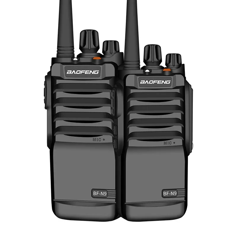 Durable BF-N9 Waterproof Walkie-talkie High-power Baofeng Civilian Handheld Station Dustproof and Anti-drop