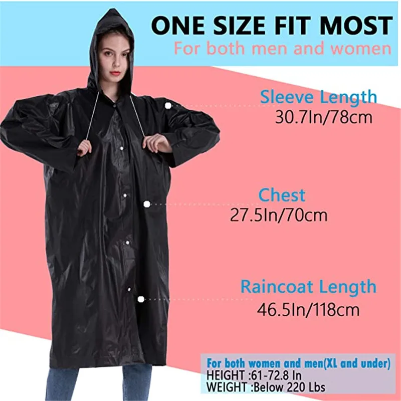 Raincoat Men Waterproof Rain Coat Man Woman Poncho Jackets Cort Mne\'s Freesize for Cover Long Rainwater Layers Rainwear Suit