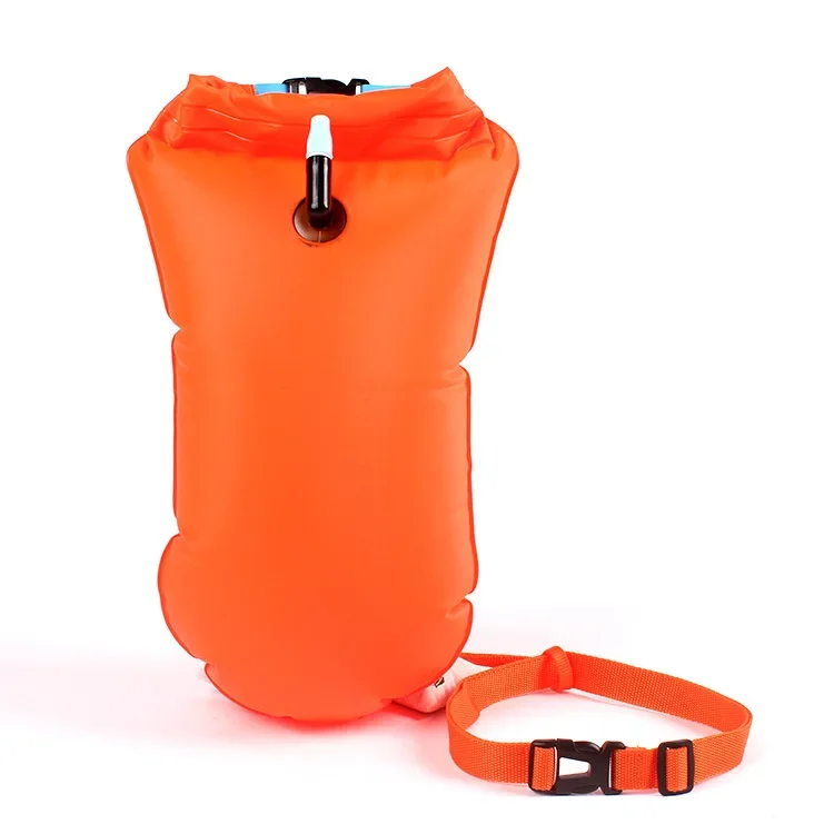 Outdoor Safety Swimming Buoy Multifunction Swim Float Bag with Waist Belt Waterproof