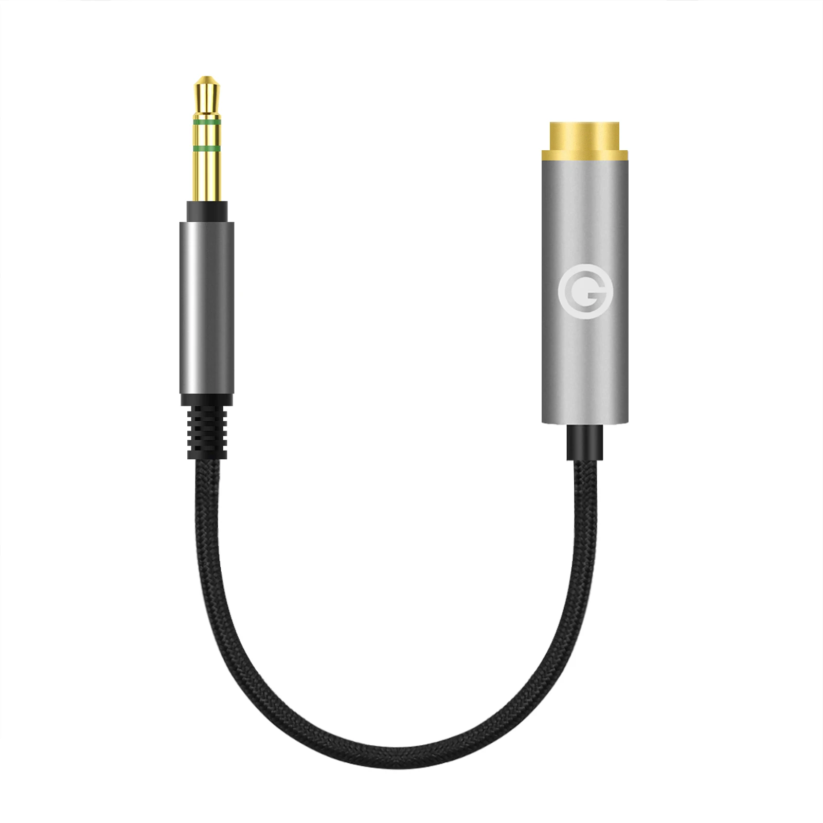 

Geekria Apollo 3.5mm Stereo Male to 4.4mm Female Adapter Cord 5 Cores Conversion Audio Cable, Aluminum Alloy Casing (5.5 Inches)