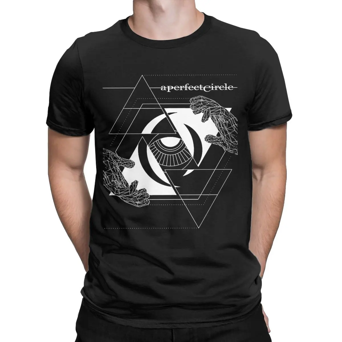 Summer A Perfect Circle Rock Band Men Women's T Shirt Apparel Leisure Tees T-Shirt 100% Cotton Gift Clothing