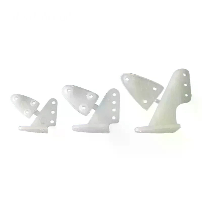 10Pcs Electric Planes Foam Model Accessories Nylon Pin Horn/ Zip Horns Without Screws 3 Hole/4 Hole RC Airplanes Parts