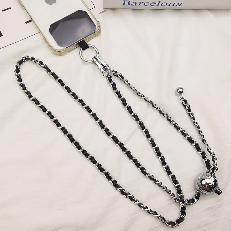 Crossbody Pickup Chain Pendant Phone Lanyard Adjustable Portable Anti-loss Lanyard Correa Movil Iphone Cute Phone Charm
