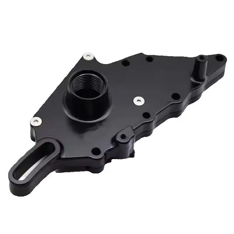 

Customized CNC machined aluminum parts with IATF 16949 certification for generator brackets with various anode colors