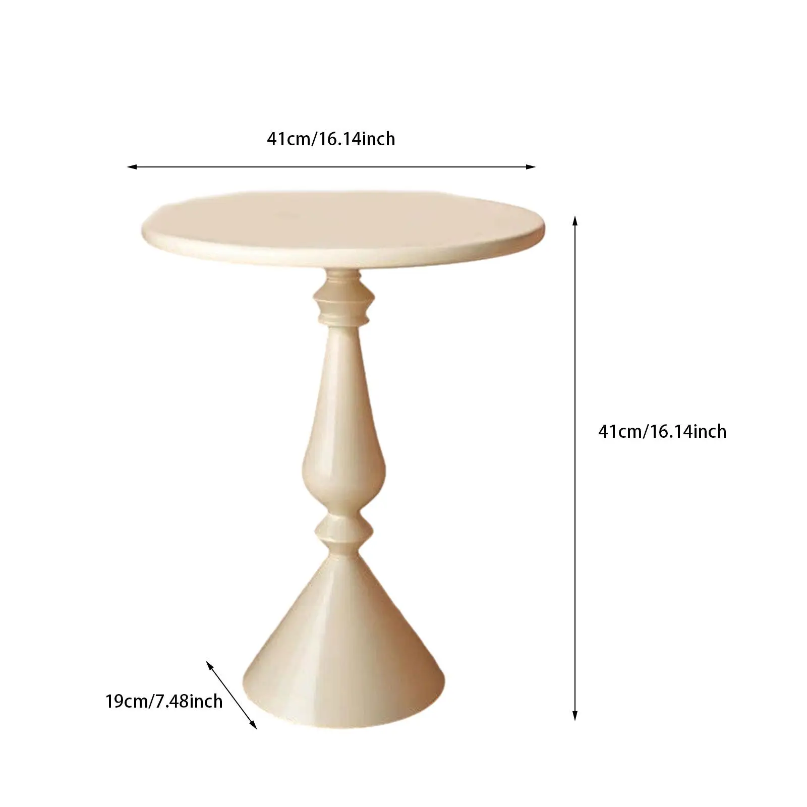 Mesa auxiliar pequeña, mueble pequeño resistente, mesita de noche para decoración de balcón, dormitorio interior y exterior, cabina y oficina