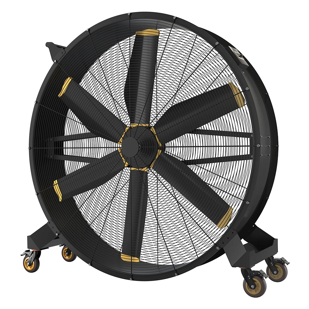 

EC Motor Industrial Floor Fan for Continuous Operation Outdoor Big Standing Fan Industrial Standing