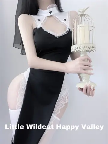 Sexy Dessous Nonnen Kostüm Rollenspiel Nonne Uniform Versuchung Cosplay Nonne Kleid Weihnachtskostüme Coss Anime Spiel Kleidung