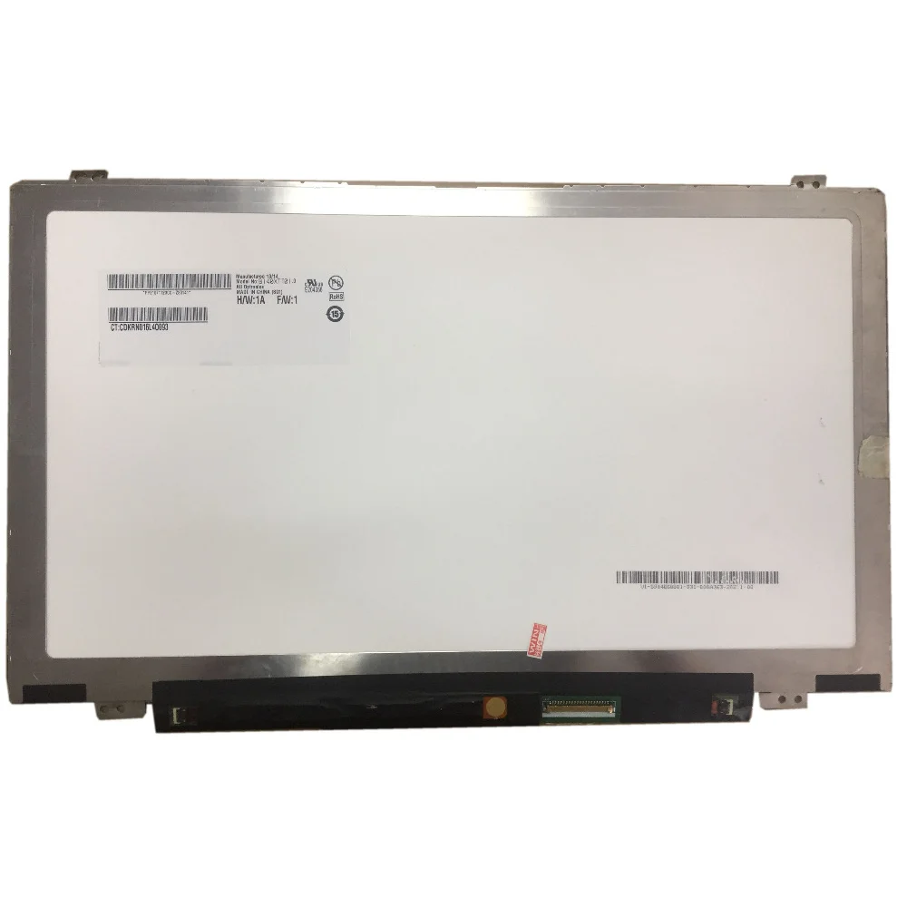 B140XTT01.0 B140XTT01 With TOUCH Digitizer LED Display Laptop Screen 40pins For Lenovo S410P S400 S415