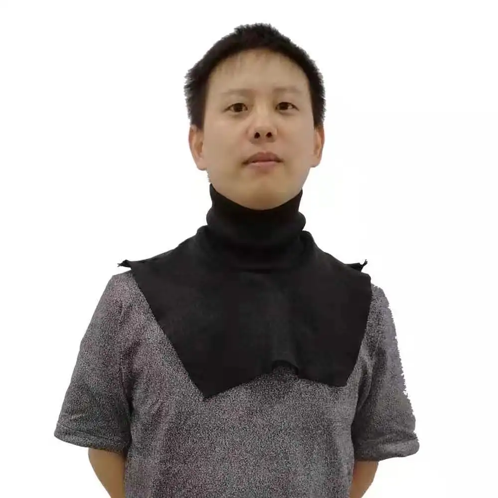 Thickened Knitted Vest Type High Neck Aortic Anti-cut Shoulder Pads Level 5 Anti-cut Neck Protection Scarf Security Protection
