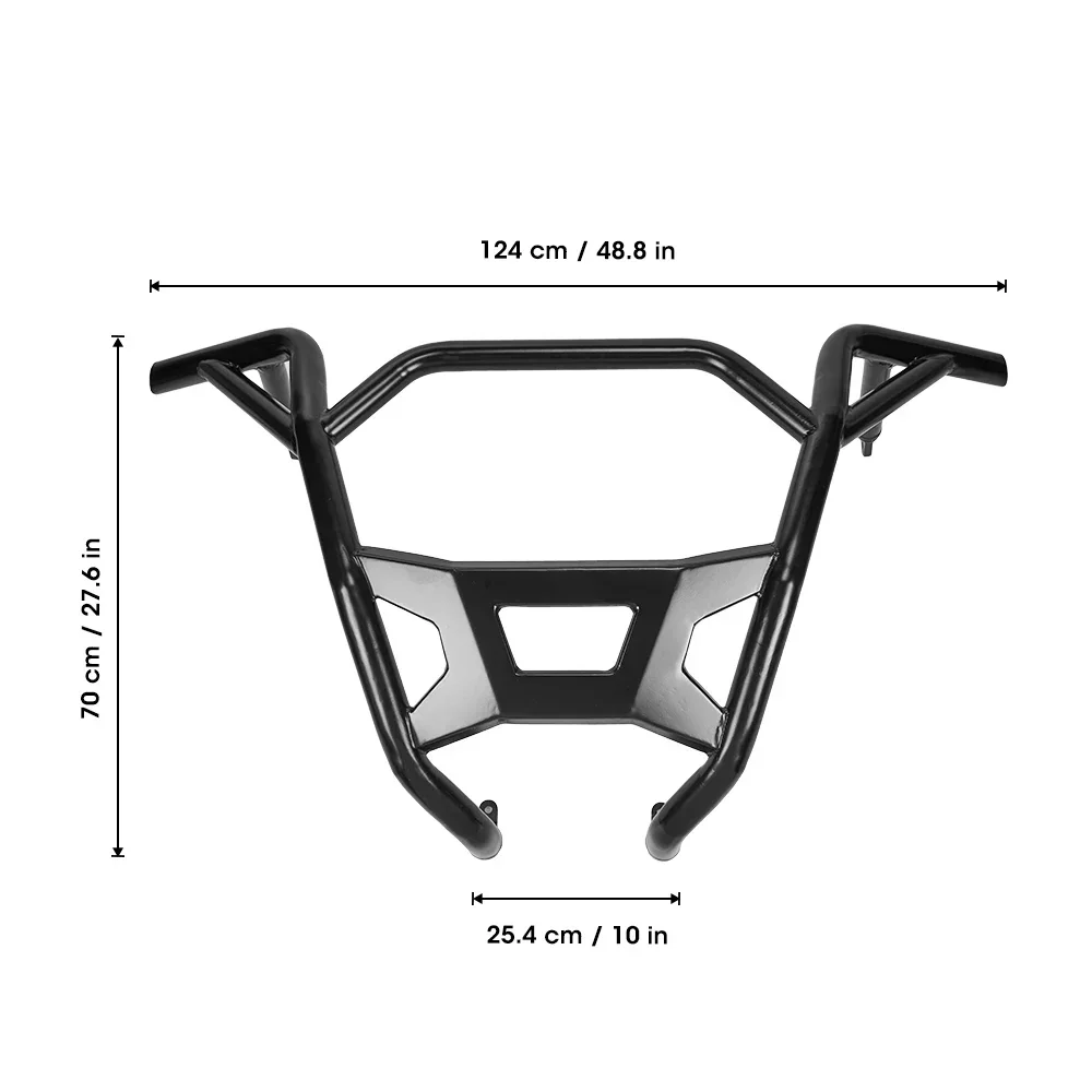 UTV Rear Low Guard Bumper Compatible with Polaris RZR PRO XP / XP 4 / PRO S / PRO S 4 / PRO TURBO R/ R 4 2020-2025 #2883748-458