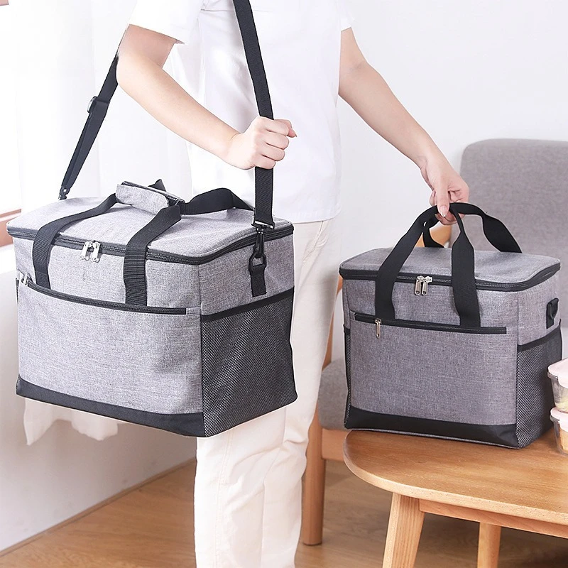 

Уличные сумки для пикника, большая вместимость, герметичные сумки-холодильники для обеда для женщин и мужчин, термоизоляционная сумка для путешествий на открытом воздухе, пикника, коробка