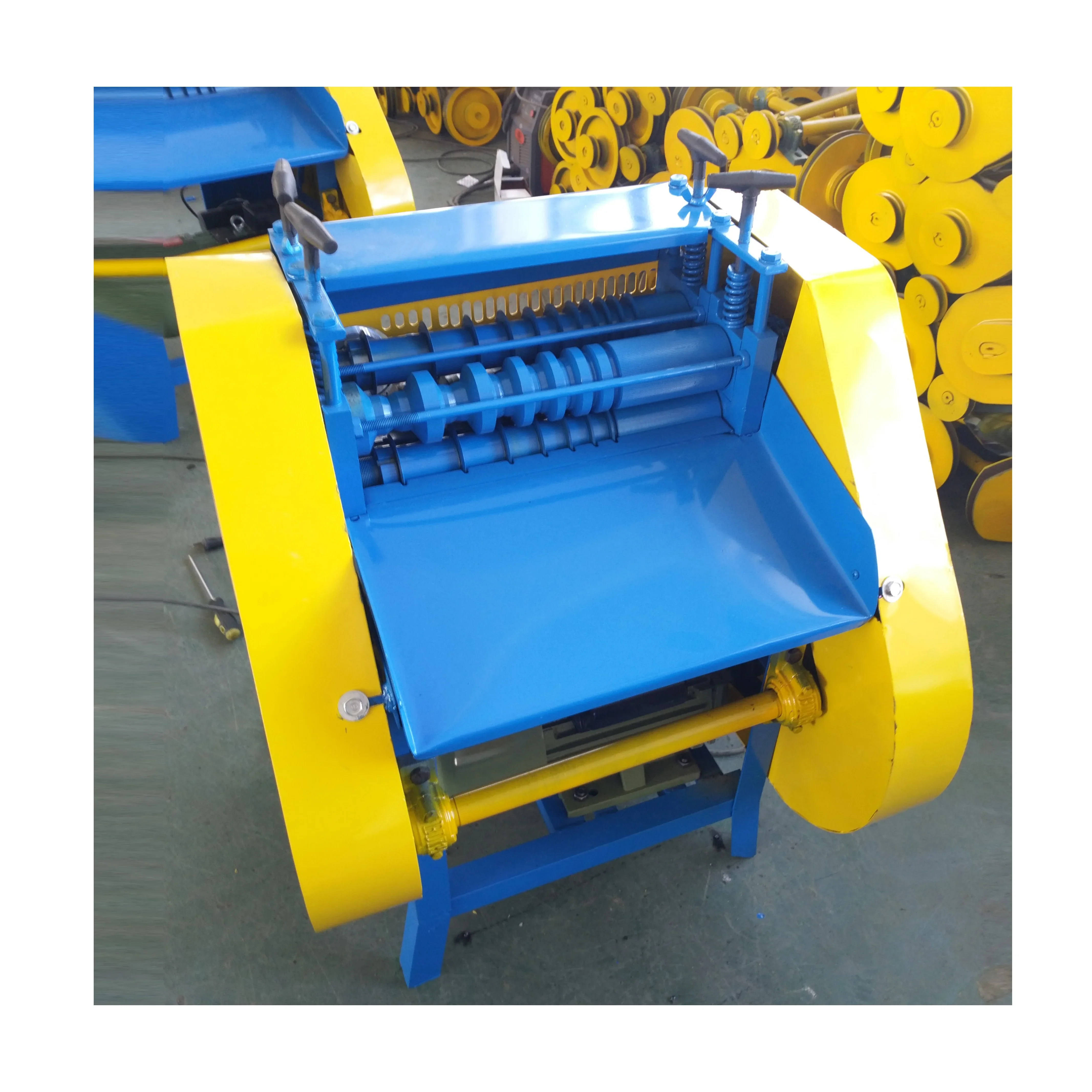 High Speed Cable Cut Strip Machine Cable Stripper Machine Copper Stripping Tool for Scrap Wire Recycling