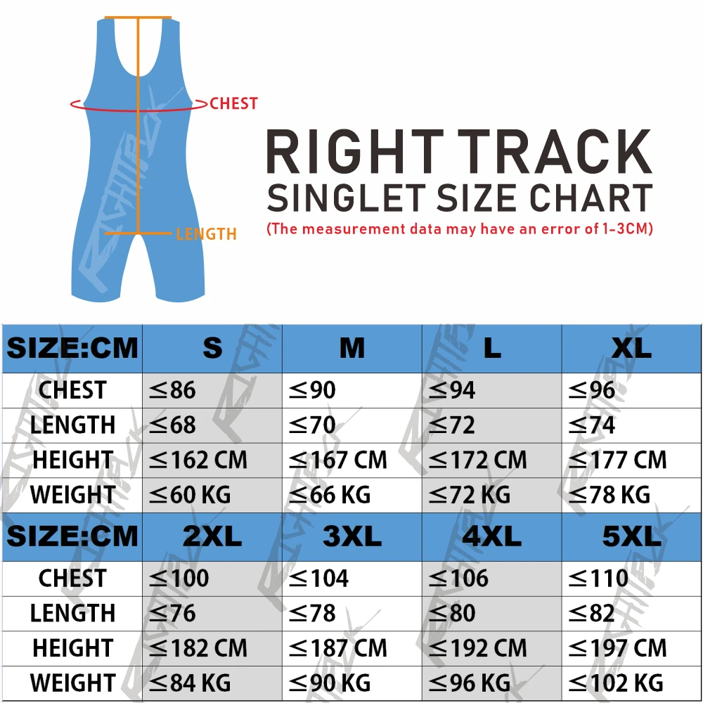 REC Team Wrestling Singlets Suit 5KOUNT Boxing Skinsuit Weightlifting Gym Training Tights Running Speedsuit Gymnastics Clothing