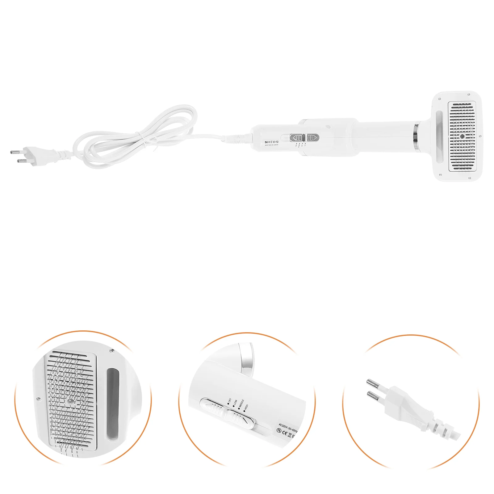 

Pet Hair Comb Multi-function Drying Machine Cat Blower Dryer Clean Bathing Plastic
