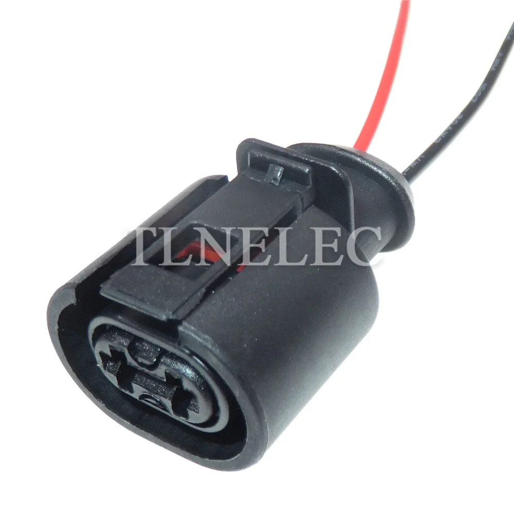 Conector sellado con Sensor de rueda delantera de bomba ABS automática de 2 pines con cables, enchufe de Terminal de cableado de coche 357973332 357973202   6N 0927997 A