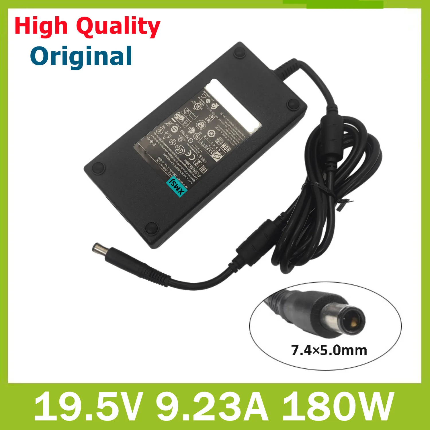 

Original 19.5V 9.23A 7.4*5.0mm 180W DA180PM111 Laptop AC Adapter for Dell Precision M4600 M4700 M4800 Alienware 13 R3 G3 Charger