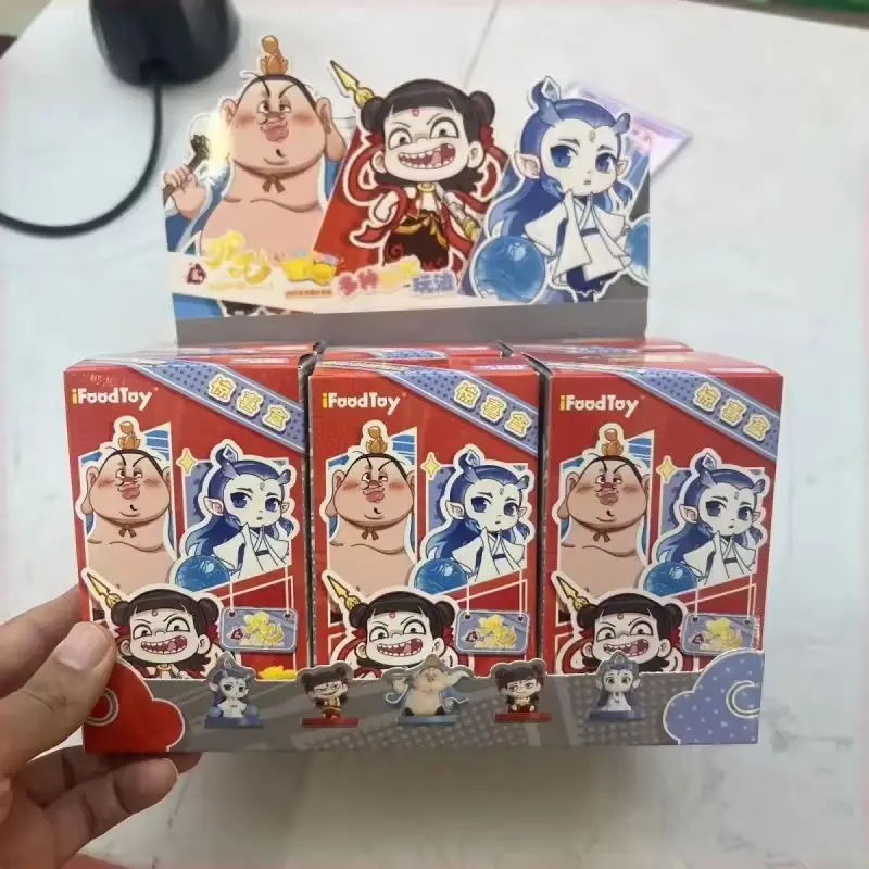 

In Stock Movie Ne Zha 2 Blind Box Ornament Nezha Ao Bing Figures Doll Toys Surprise Box Lady Toys For Children Friends